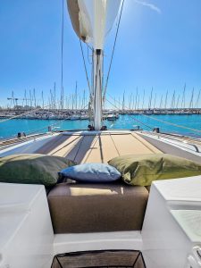 cockpit, Lagoon 620, catamaran for sale
