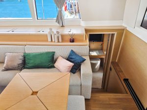 salon, Lagoon 620, catamaran for sale