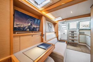 navigation station, Lagoon 620, catamaran for sale