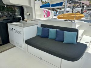 cockpit, Lagoon 46, catamaran for sale