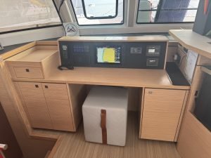 navigation station, Nautitech 44 Open, catamaran for sale
