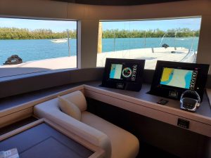 navigation station, Lagoon Seventy 7, catamaran for sale