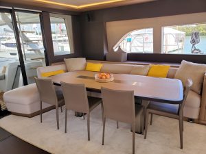 salon, Lagoon Seventy 7, catamaran for sale