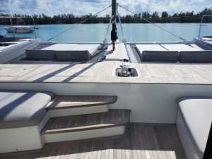 deck, Lagoon Seventy 7, catamaran for sale