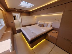 bed, Lagoon Seventy 7, catamaran for sale