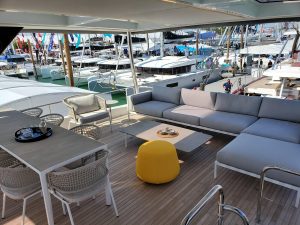 cockpit, Lagoon Seventy 7, catamaran for sale