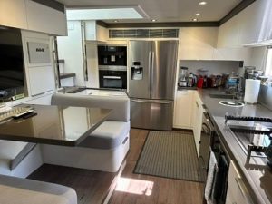 salon, Lagoon Seventy 7, catamaran for sale