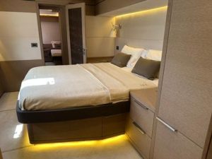 bed, Lagoon Seventy 7, catamaran for sale