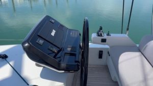 helm, Lagoon Seventy 7, catamaran for sale