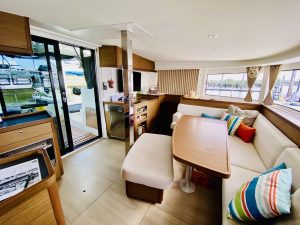 salon, Lagoon 42, catamaran for sale