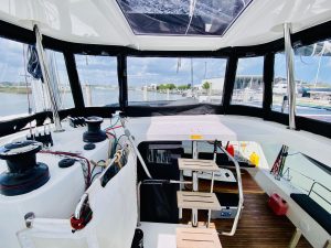 helm, Lagoon 42, catamaran for sale