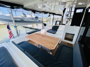 cockpit, Lagoon 42, catamaran for sale