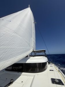 underway, Lagoon 42, catamaran for sale