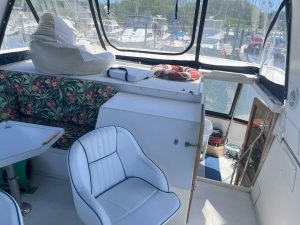 cockpit, Jefferson 43, trawler for sale