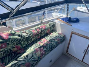 cockpit, Jefferson 43, trawler for sale