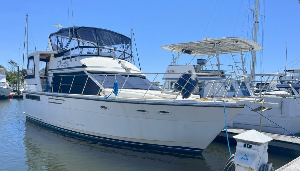 Jefferson 43 Sundeck, trawler for sale