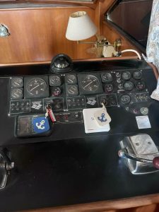 navigation station, Jefferson 43, trawler for sale