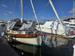 exterior, Bristol 28 Channel Cutter, sailboat for sale