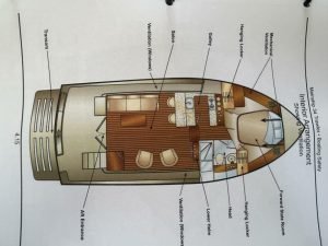 Mainship 34 layout drawing 1