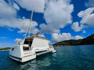exterior, FP 42 Astrea, catamaran for sale