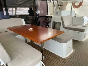 salon, FP 42 Astrea, catamaran for sale