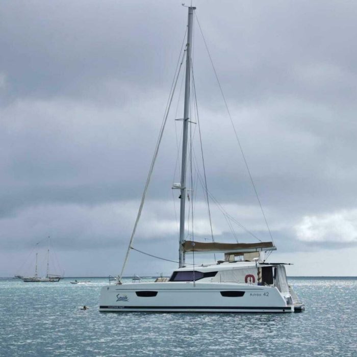 exterior, FP 42 Astrea, catamaran for sale