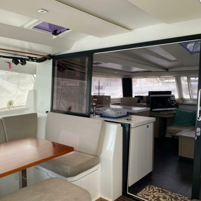 navigation station, FP 42 Astrea, catamaran for sale
