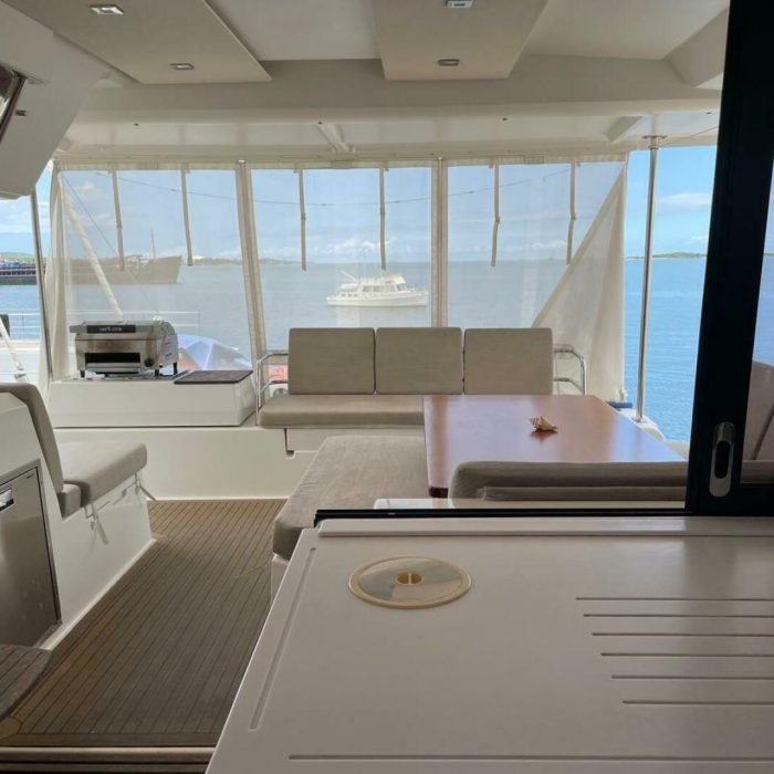 navigation station, FP 42 Astrea, catamaran for sale