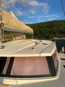deck, FP 42 Astrea, catamaran for sale