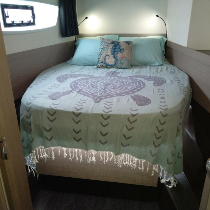 bed, FP 42 Astrea, catamaran for sale