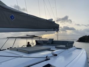 deck, FP 47 Tanna, catamaran for sale