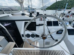 helm, FP 47 Tanna, catamaran for sale