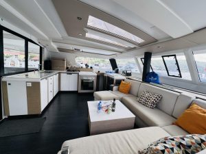 salon, FP 47 Tanna, catamaran for sale