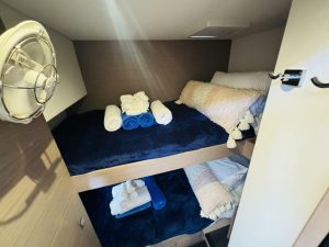 bed, FP 47 Tanna, catamaran for sale