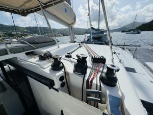 deck, FP 47 Tanna, catamaran for sale