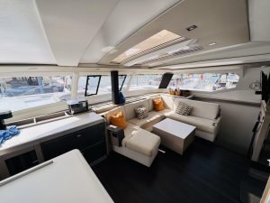 salon, FP 47 Tanna, catamaran for sale