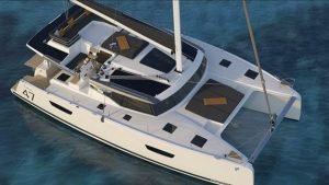 deck, FP 47 Tanna, catamaran for sale