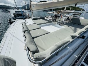 deck, FP 47 Tanna, catamaran for sale