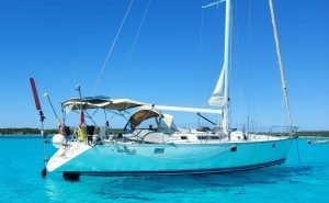 exterior, Beneteau 500 Oceanis, sailboat for sale