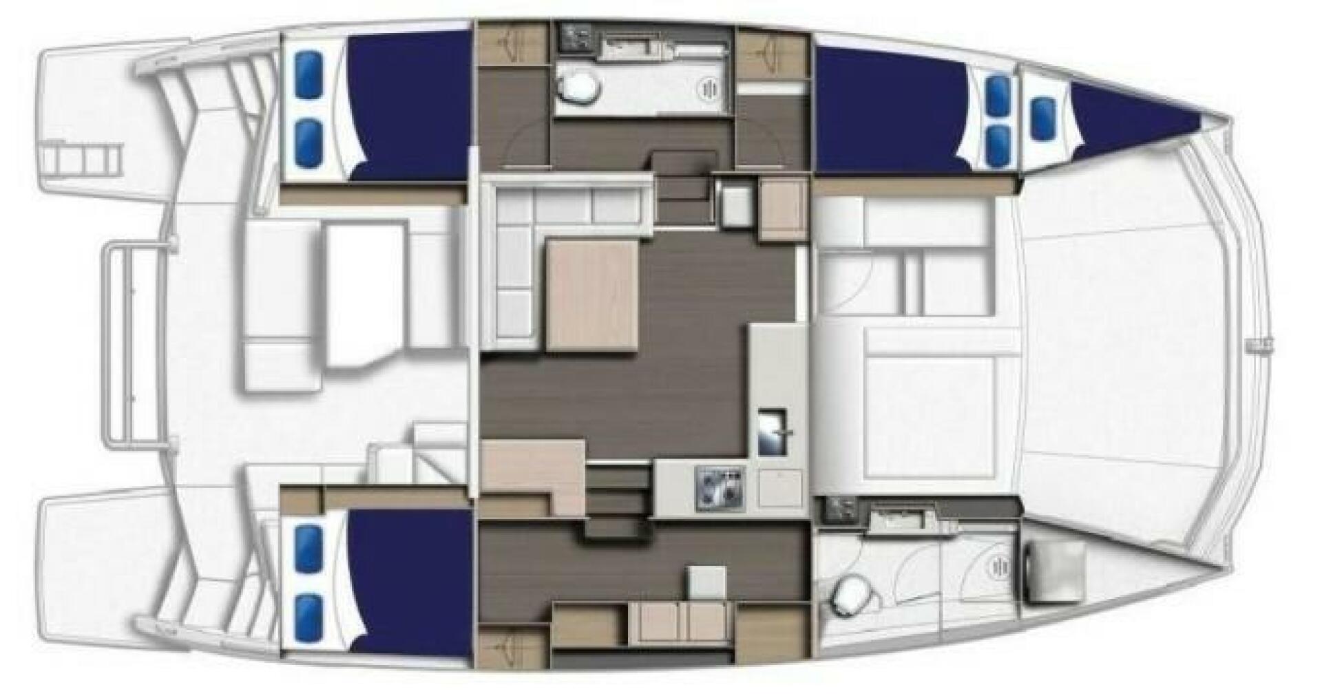 Leopard 43 PowerCat, trawler for sale