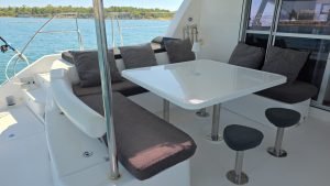 cockpit, Leopard 48, catamaran for sale
