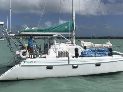 Aboard S/V Steal Breeze: A 1997 Manta 40 Catamaran