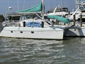 exterior, Manta 40, catamaran for sale