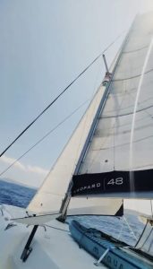 underway, Leopard 48, catamaran for sale