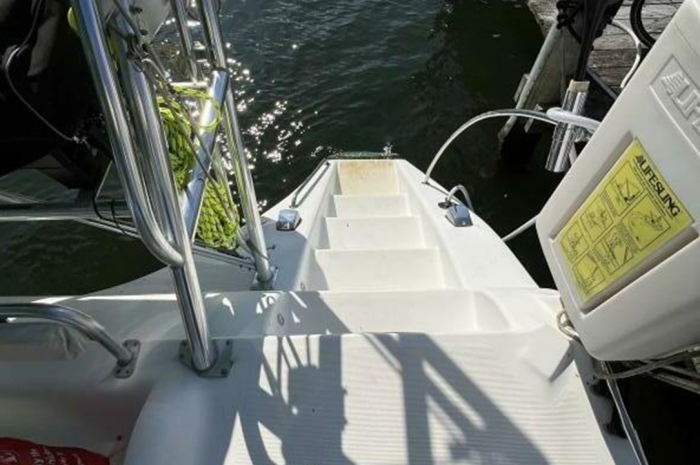 deck, Manta 40, catamaran for sale