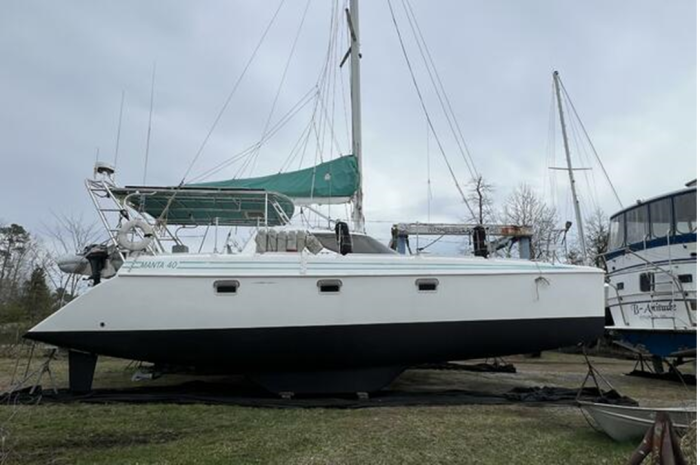 boatyard, Manta 40, catamaran for sale