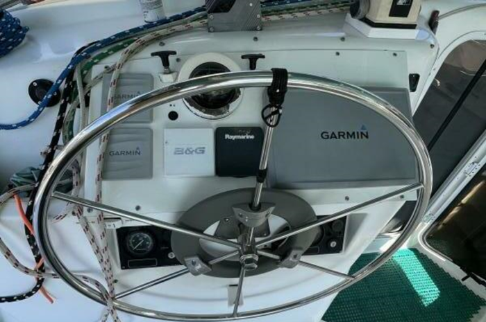 deck, Manta 40, catamaran for sale