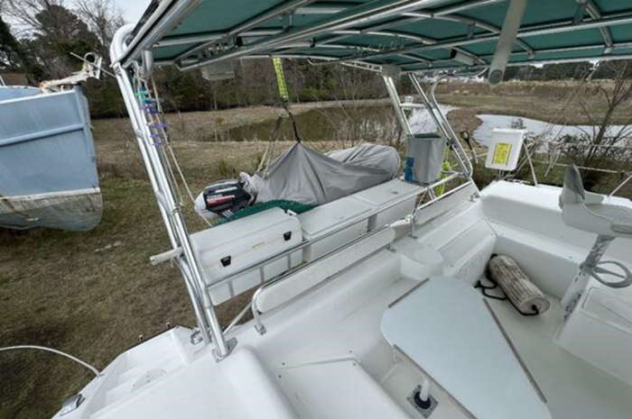 deck, Manta 40, catamaran for sale