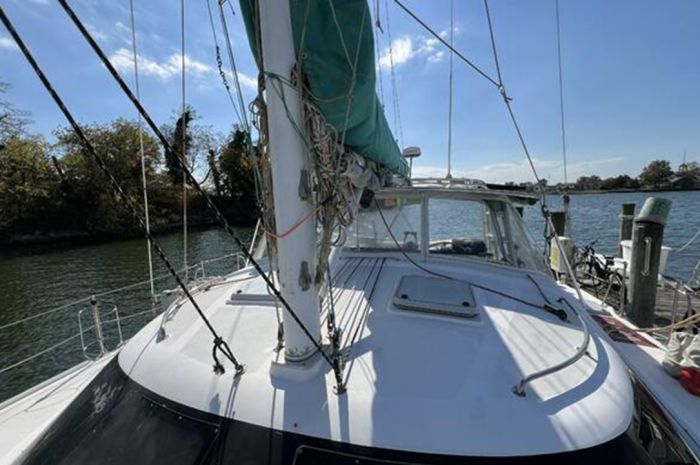 deck, Manta 40, catamaran for sale