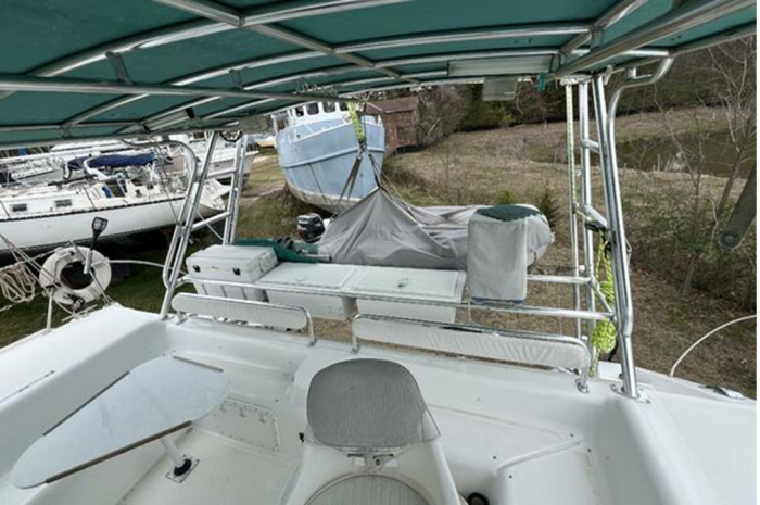 deck, Manta 40, catamaran for sale